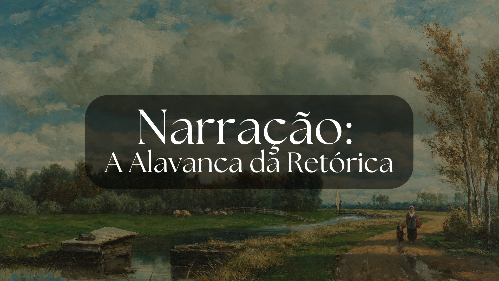 Capa do curso Narração: A Alavanca da Retórica, de Cristiane Elias