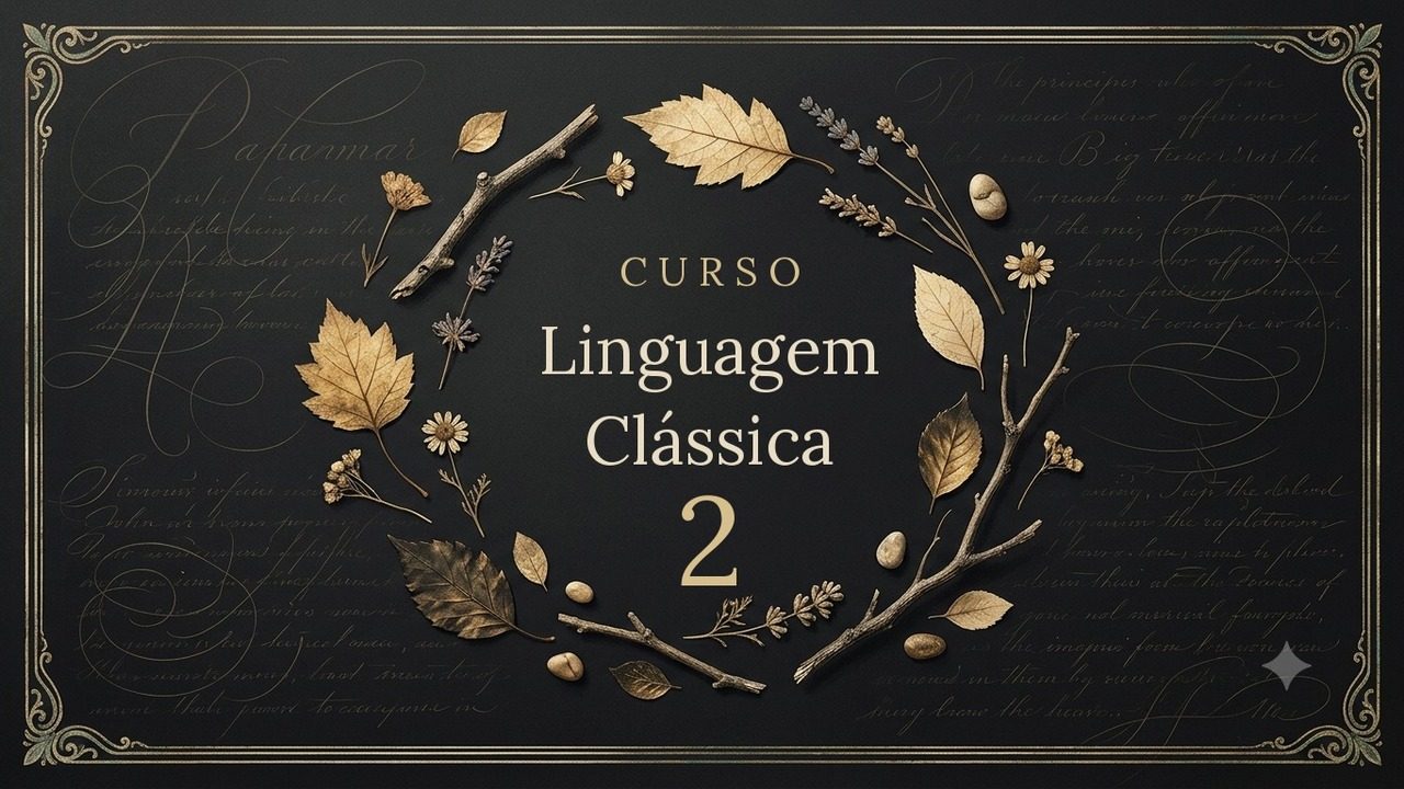 Capa do curso Linguagem Clássica 2