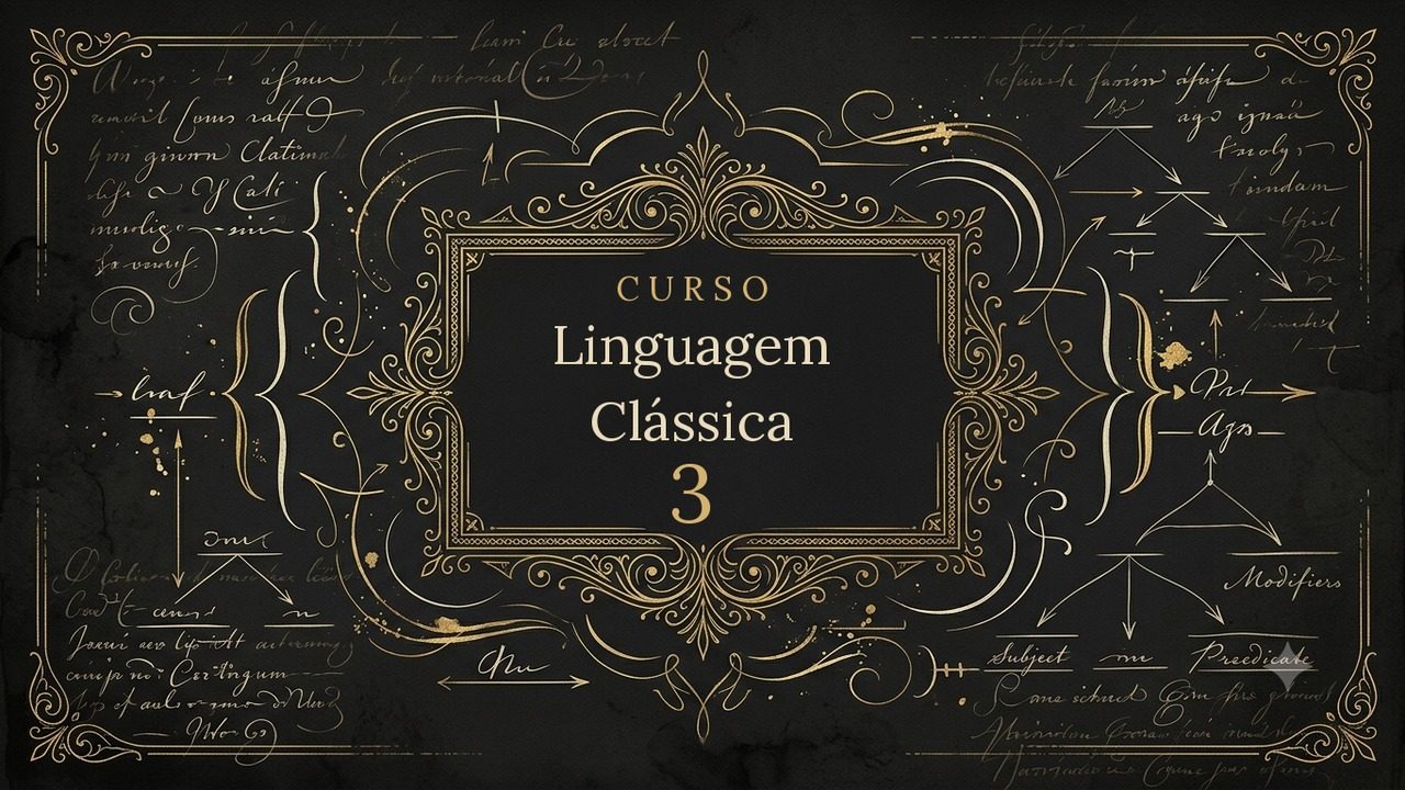 Capa do curso Linguagem Clássica 3