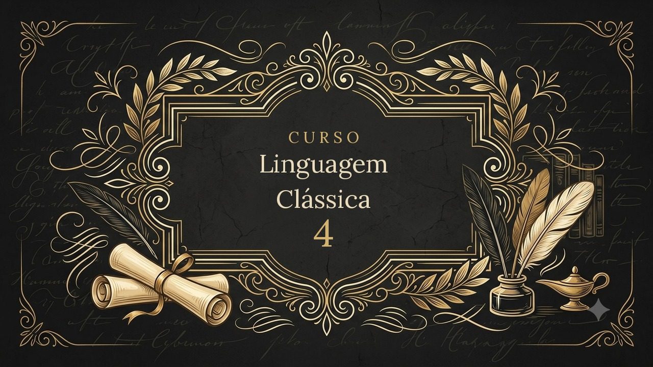 Capa do curso Linguagem Clássica 4