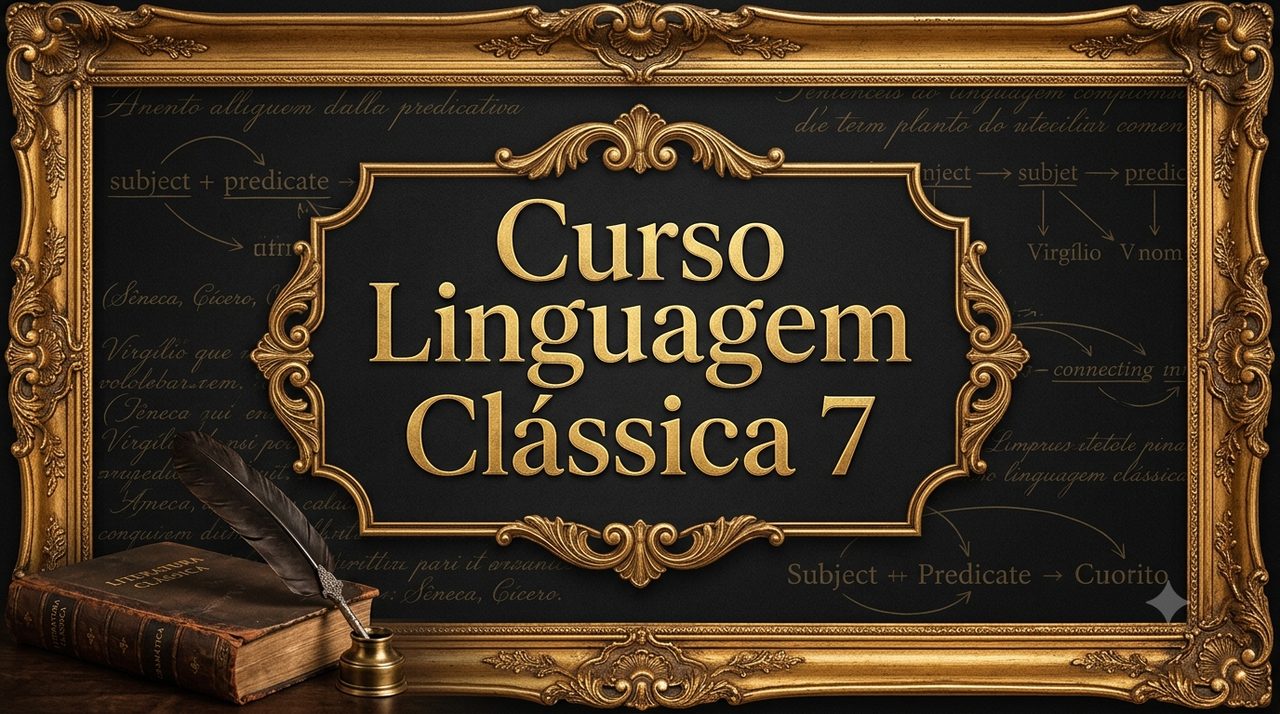 Capa do curso Linguagem Clássica 7